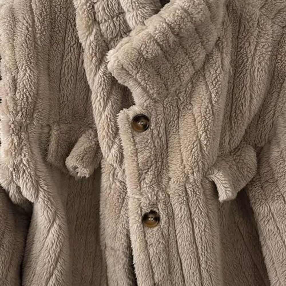 SHEIN Fuzzy Ribbed Jacket Size S - Picture 5 of 5